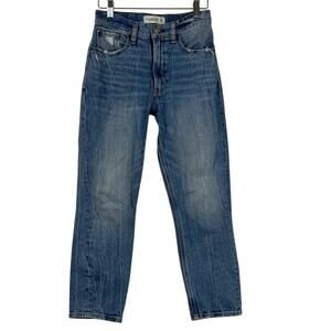 Abercrombie and Fitch Medium Wash Mom Jeans